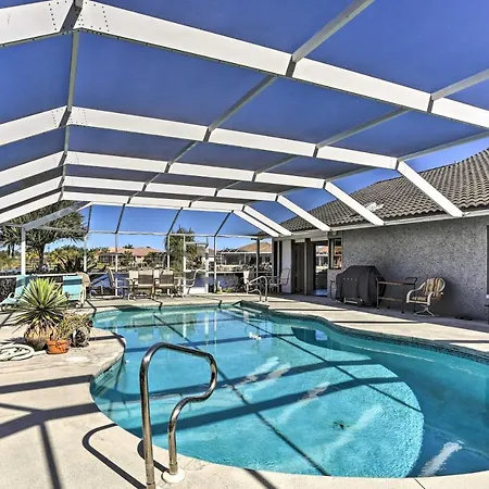 Canalfront Cape Coral Home With Pool And Dock!